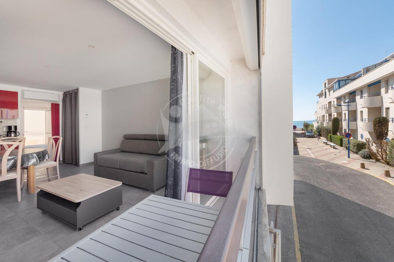 AS21512 - Studio Cabine vue mer latérale avec parking privé à 20m de la plage Le Grau-du-Roi Exterior foto
