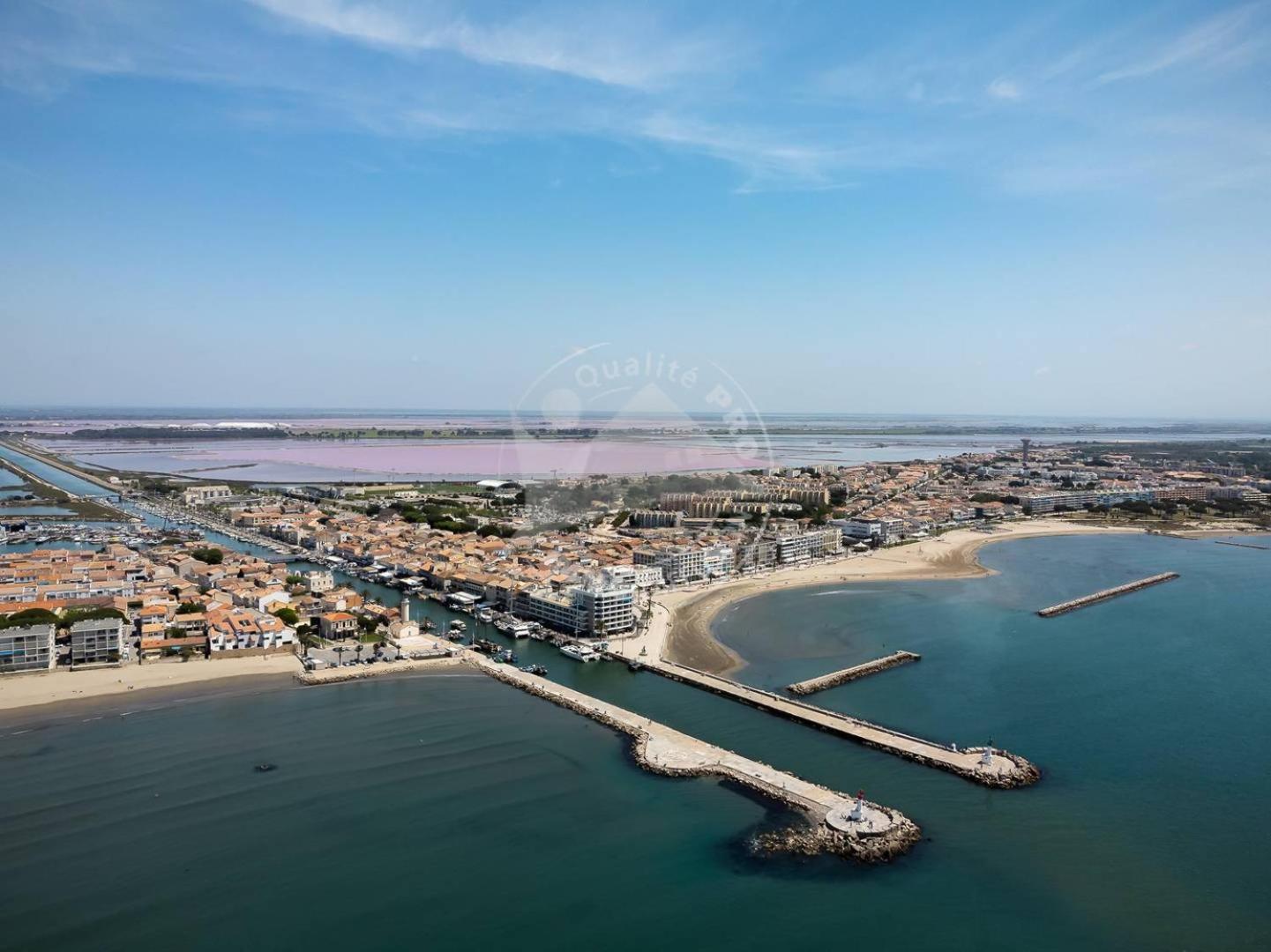 AS21512 - Studio Cabine vue mer latérale avec parking privé à 20m de la plage Le Grau-du-Roi Exterior foto