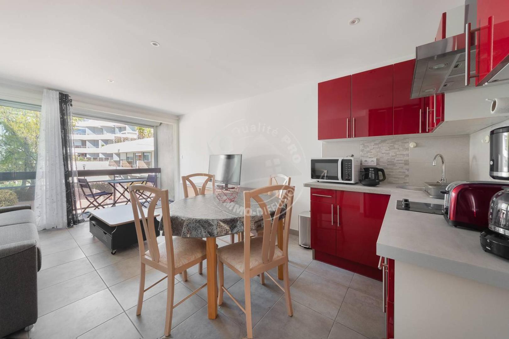 AS21512 - Studio Cabine vue mer latérale avec parking privé à 20m de la plage Le Grau-du-Roi Exterior foto