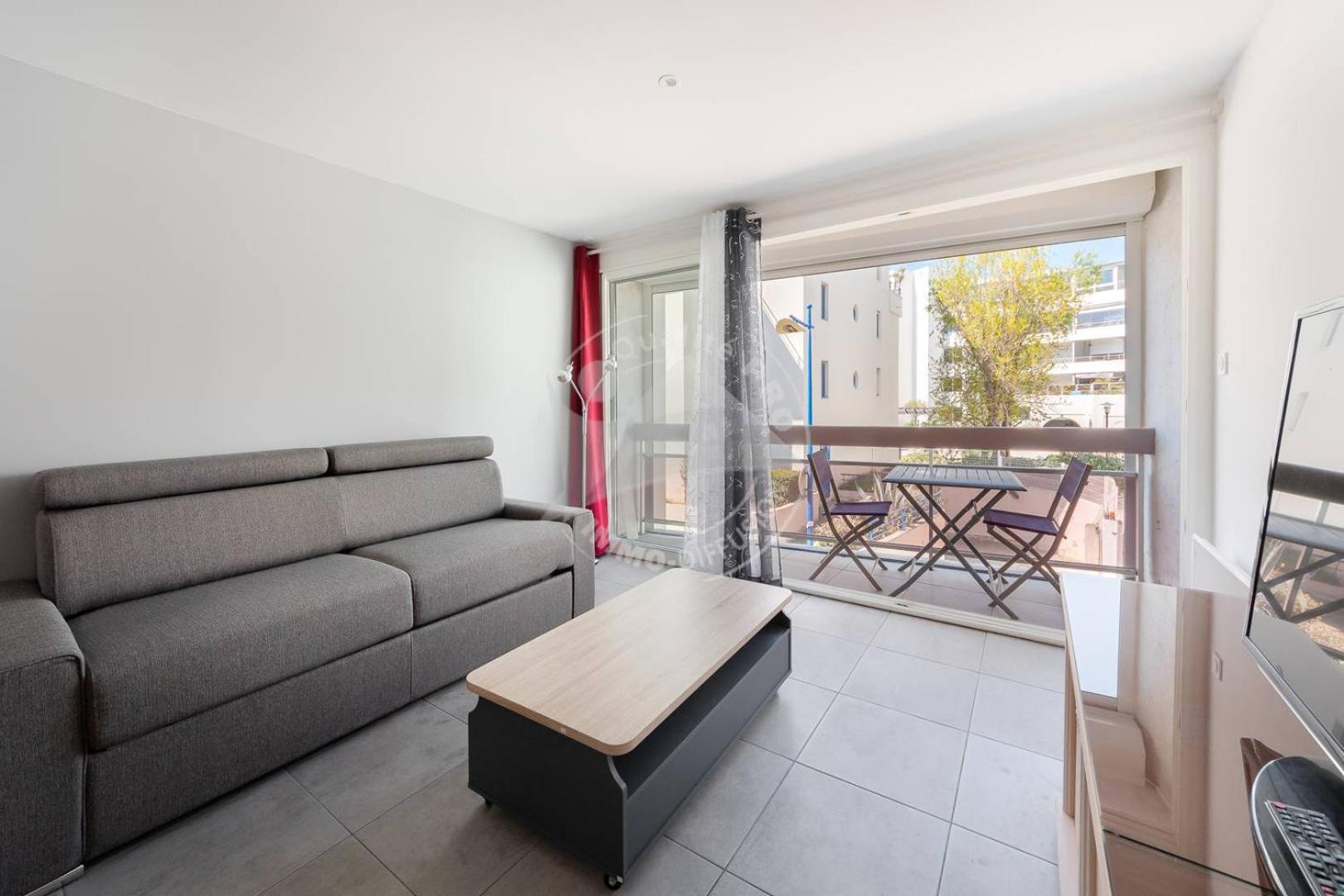 AS21512 - Studio Cabine vue mer latérale avec parking privé à 20m de la plage Le Grau-du-Roi Exterior foto